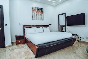 4 habitaciones y sábanas de algodón egipcio 