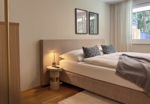 2 Schlafzimmer, Bügeleisen/Bügelbrett, Reisekinderbett, kostenloses WLAN