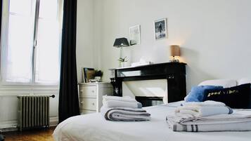 4 Schlafzimmer, Bügeleisen/Bügelbrett, kostenloses WLAN, Bettwäsche