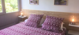 Appart au Coeur de Ville 6/8 pers 92 m2 Kitchen Living room Dining room 3 bedrooms