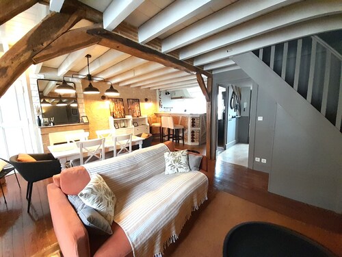 Duplex-Chtx center-2 bedrooms- 6pers- terrace-wifi-air conditioning