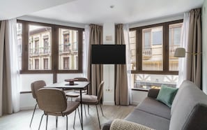 Apartamento Confort, 1 cama doble con sofá cama | Zona de estar