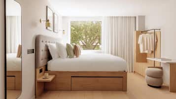 Departamento | 1 habitación, ropa de cama hipoalergénica, escritorio y ropa de cama