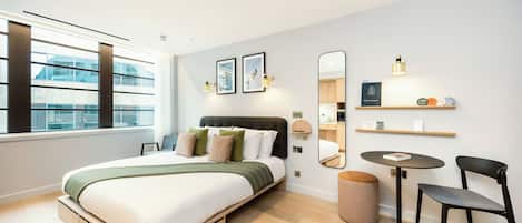 Wifi gratis y ropa de cama