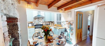 Bubblegum Cottage, a cosy, pet friendly seaside retreat in the heart of St Ives