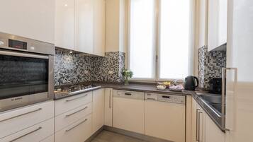 KĂŒhlschrank, Ofen, Herdplatte, GeschirrspĂŒler