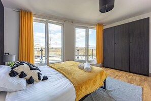 1 Schlafzimmer, Bügeleisen/Bügelbrett, kostenloses WLAN, Bettwäsche