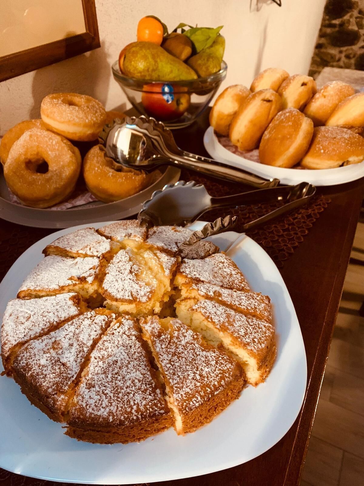 Frokostbuffé er inkludert hver dag