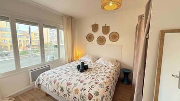 2 sovrum, strykjärn/strykbräda, resesäng och wi-fi