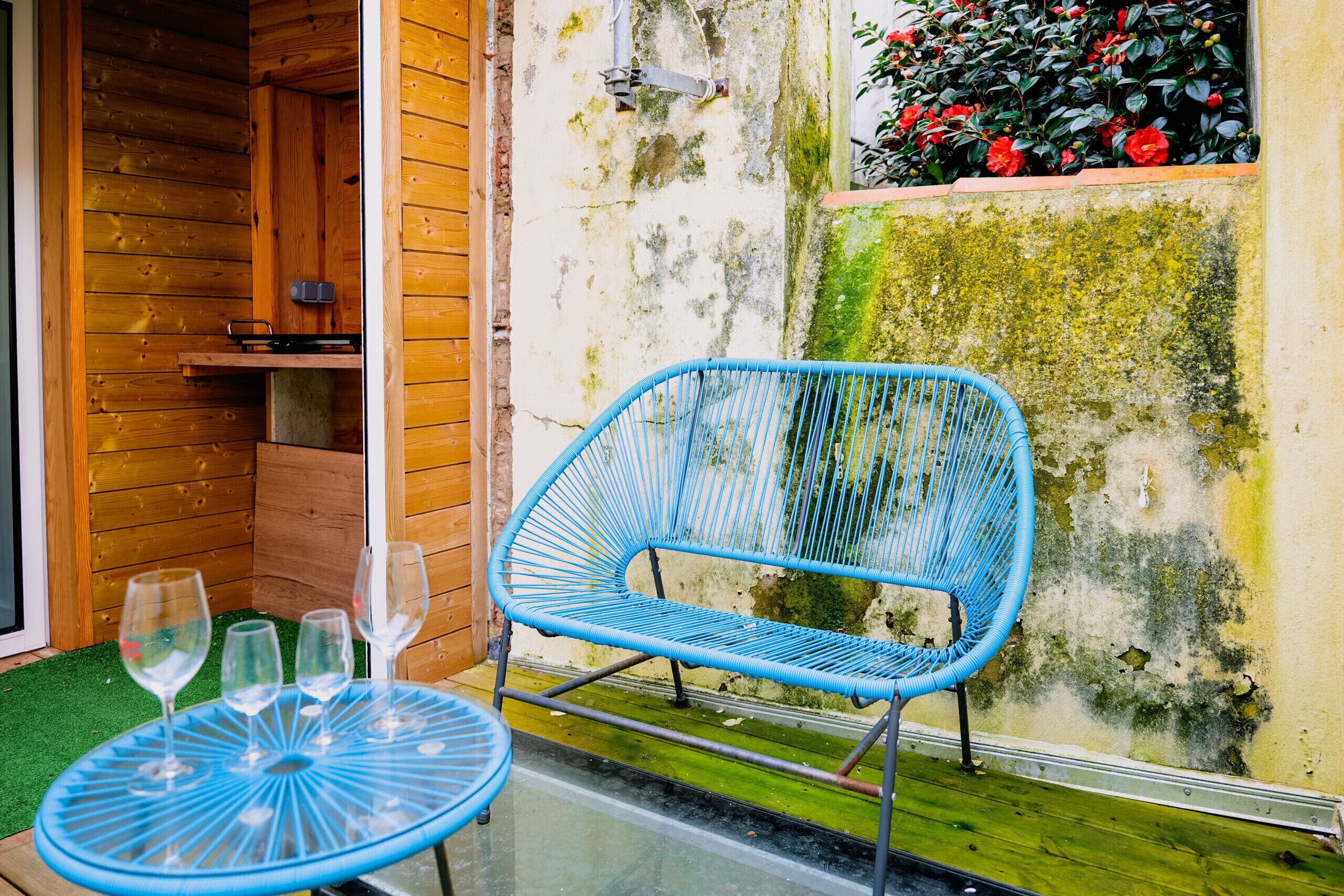 Terrein van de accommodatie