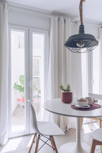 Chic 1-Bedroom Ground Floor Apartment with Private Patio in Gibraltar’s City Centre