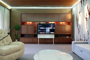 Living area - Vacation house large villa 4 bedrooms 3 bathrooms - "Smart Home" (Euskirchen)