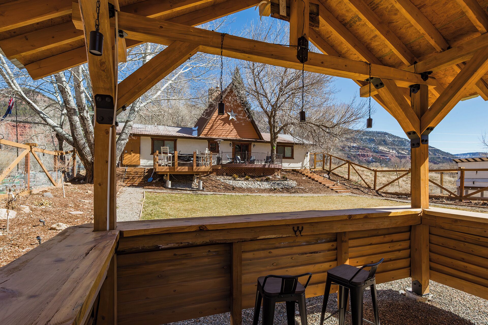 Enceinte de l’hébergement