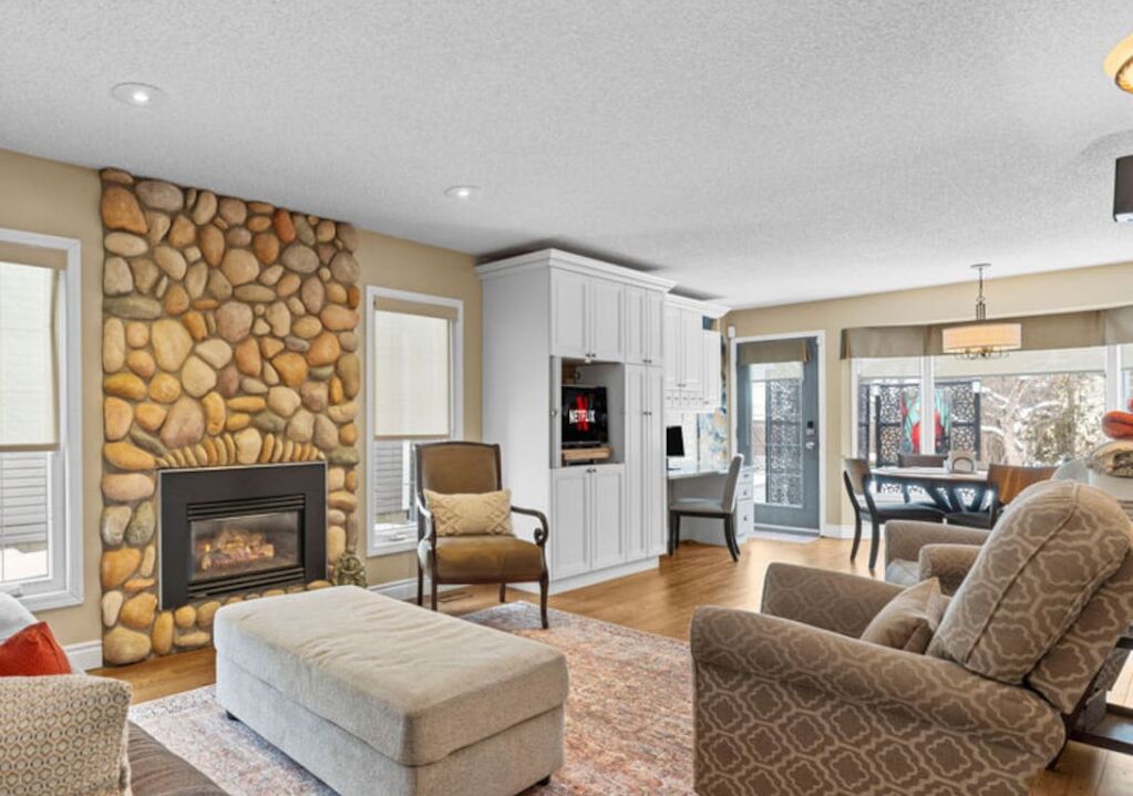 智能電視、壁爐、電子遊戲、書籍