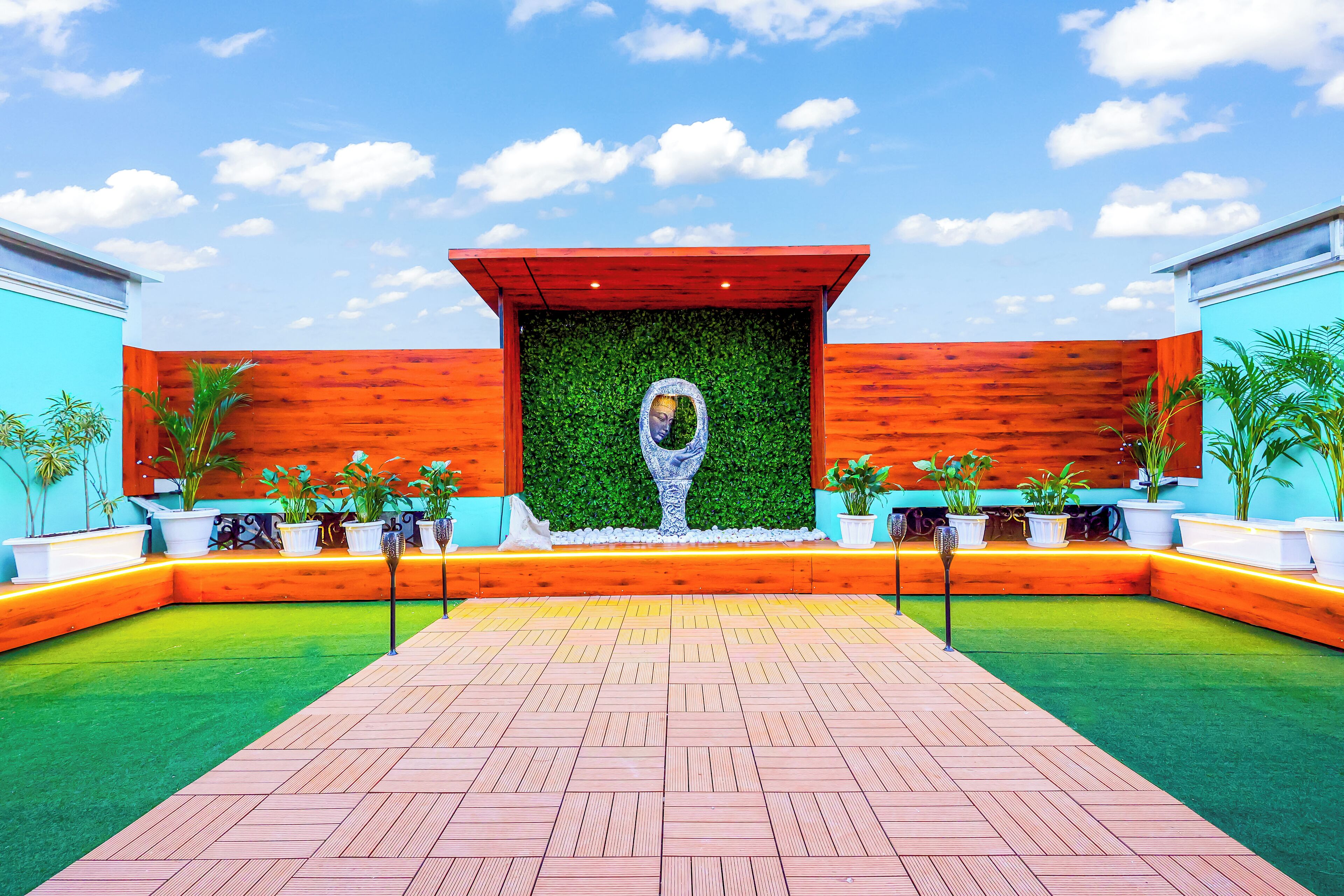 Terraza en la azotea