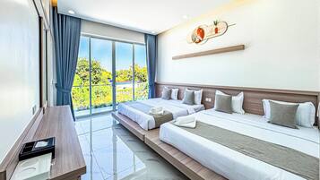 Familievilla - udsigt til pool | Allergivenligt sengetøj, sengetøj