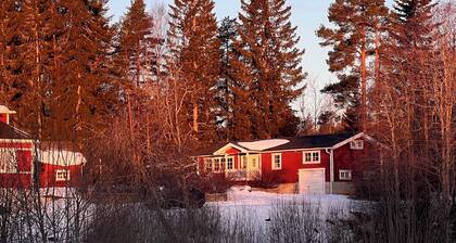 Cozy Ockelbo Retreat with Sauna & Stunning Nature Views