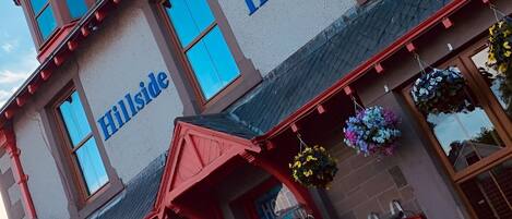 Voorkant van accommodatie