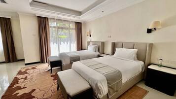 Tomannsrom – deluxe, balkong | Skrivebord og wi-fi (inkludert)