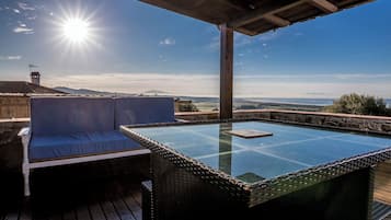 Family Cabin, Sea View | Terrace/patio