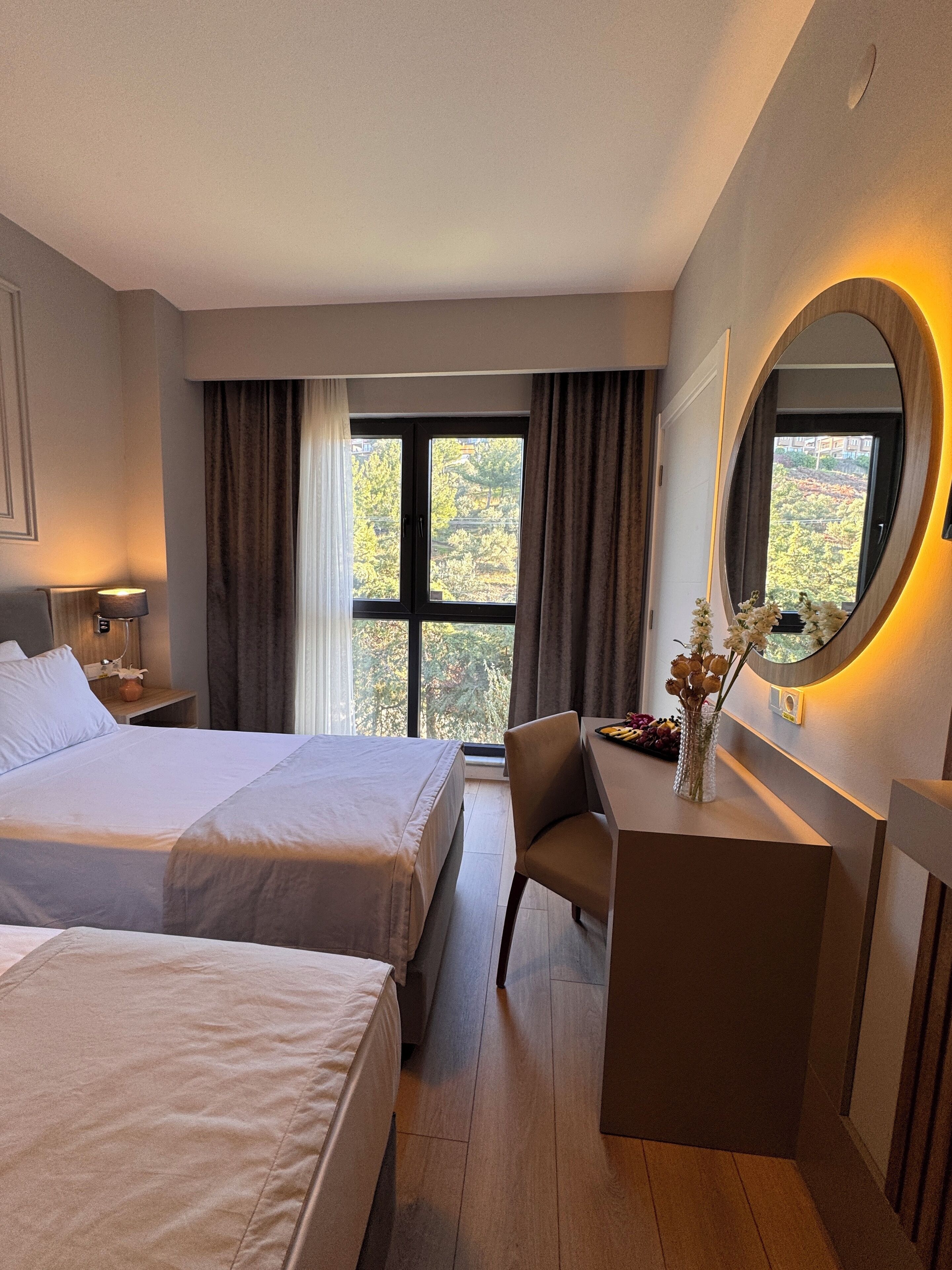 Minibar, in-room safe, desk, laptop workspace