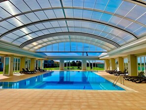Indoor pool, outdoor pool
