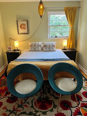 1 chambre, fer et planche à repasser, Wi-Fi gratuit, draps fournis