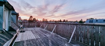 Alpha Apartments: XXL Dachstudio, 8 Bett, Terrasse