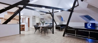 Alpha Apartments: Grand Loft for 8, Roof Terrace