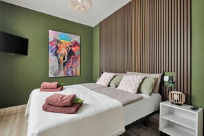 2 Schlafzimmer, Bügeleisen/Bügelbrett, kostenloses WLAN