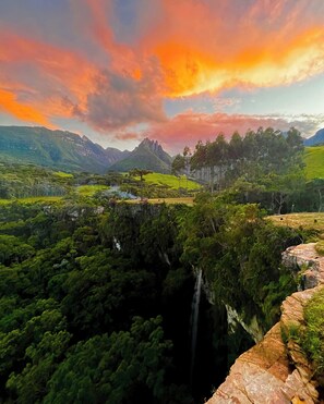 Vue depuis l’hébergement