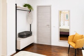 2 bedrooms, iron/ironing board, travel crib, WiFi