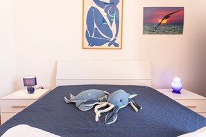 2 chambres, Wi-Fi gratuit, draps fournis