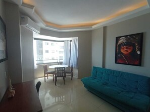 Apartment, Strandblick | Wohnbereich