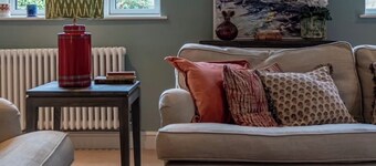 Large detached farmhouse in quiet Kent countryside , close to London train line