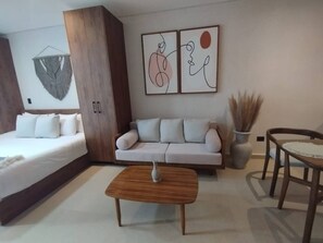 1 chambre, fer et planche à repasser, Wi-Fi, draps fournis