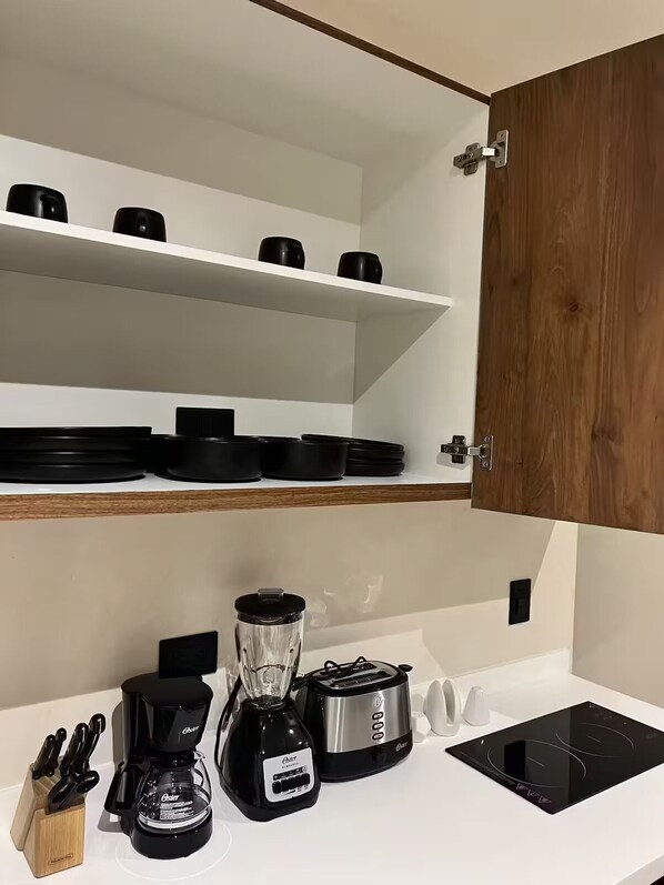 Private kitchen - Comfy Studio 5 mins from Beach (Tulum)