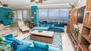 Condo, Multiple Beds (Hidden Dunes 503) | Living area - Hidden Dunes 503 (Panama City Beach)