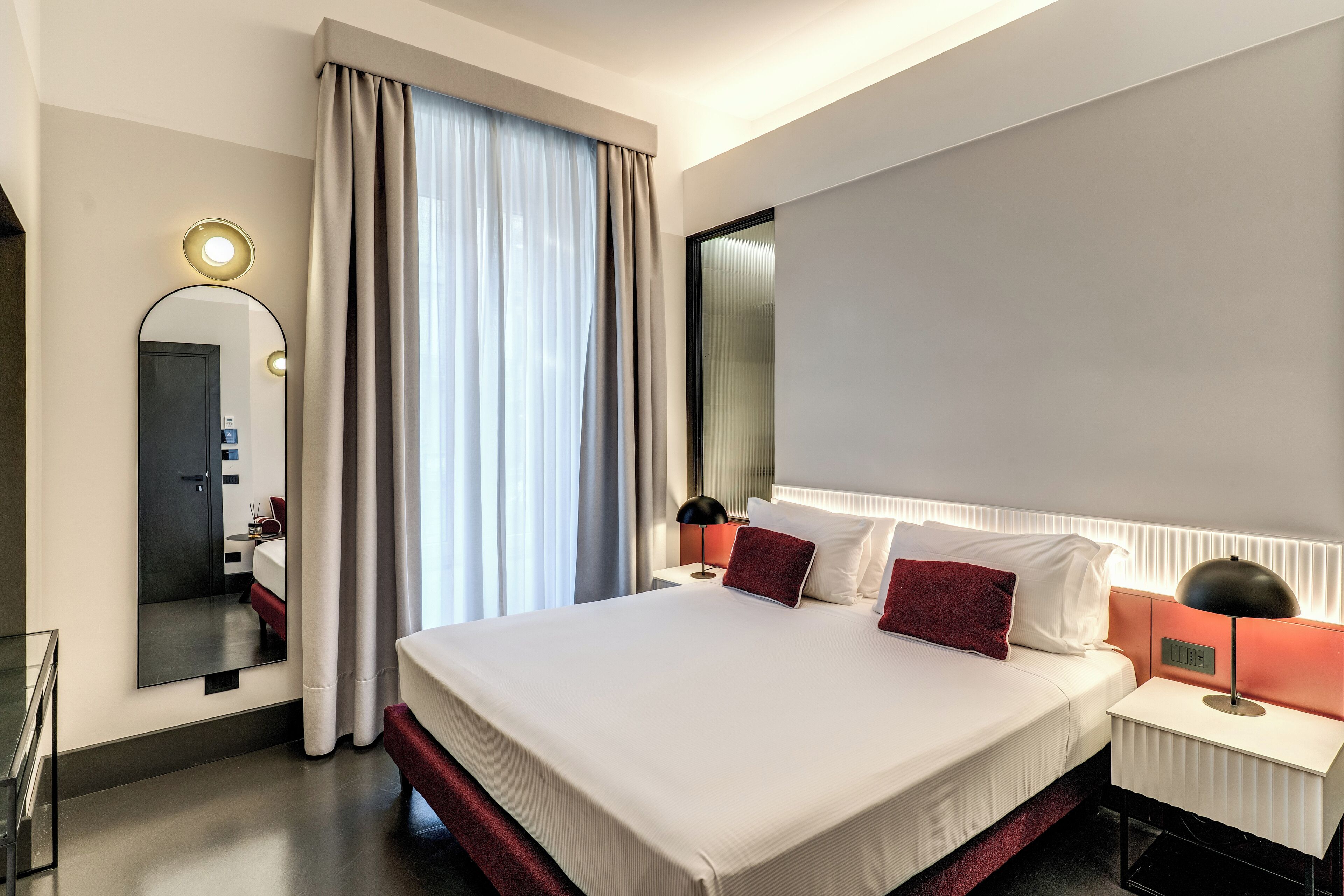 Egyptian cotton sheets, premium bedding, down duvets, memory-foam beds