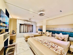 家庭双人房或双床房, 1 间卧室, 城市景观