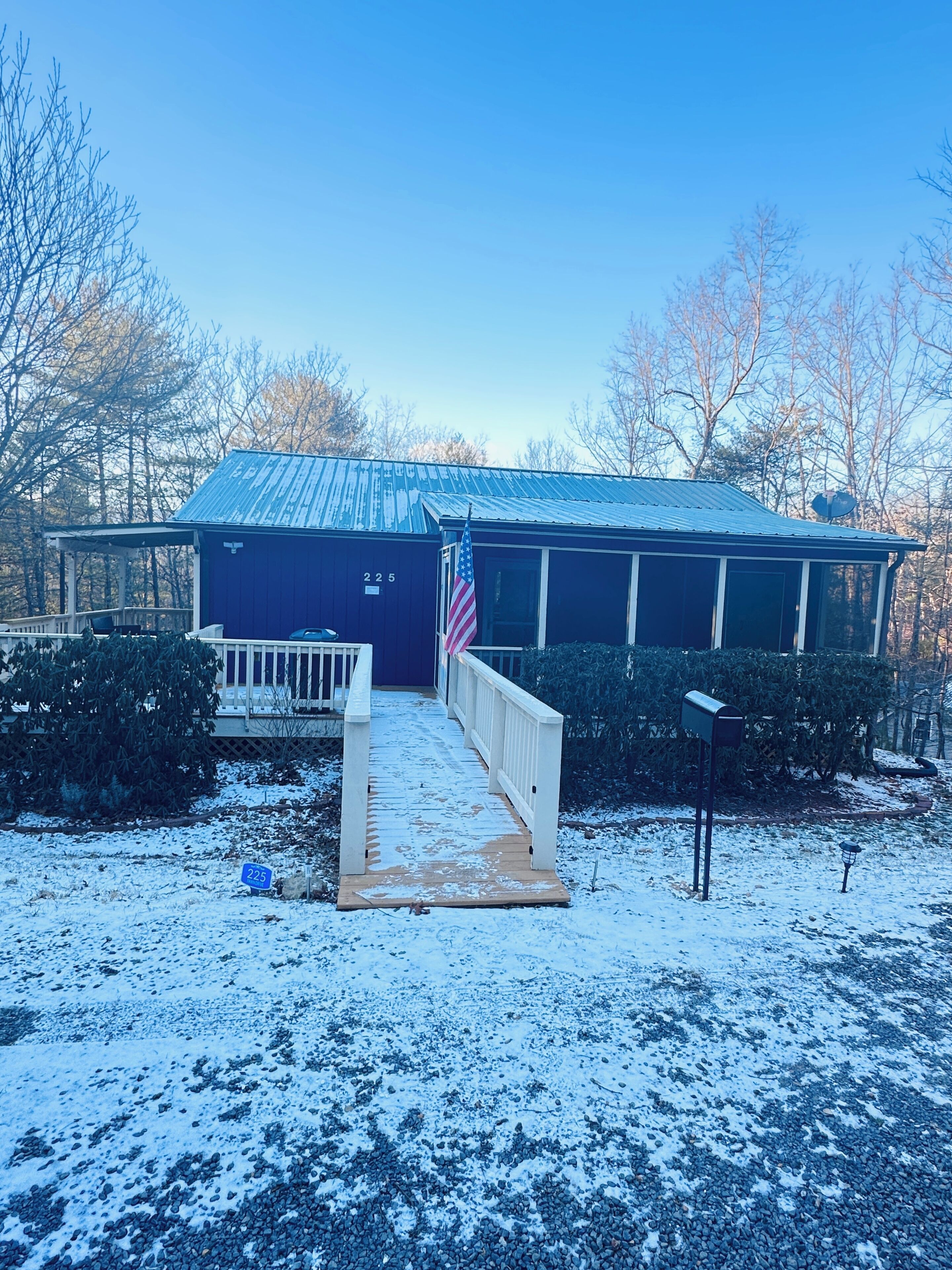 Enceinte de l’hébergement