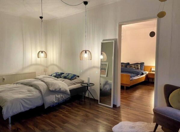 2 sovrum, strykjärn/strykbräda, internet och sängkläder