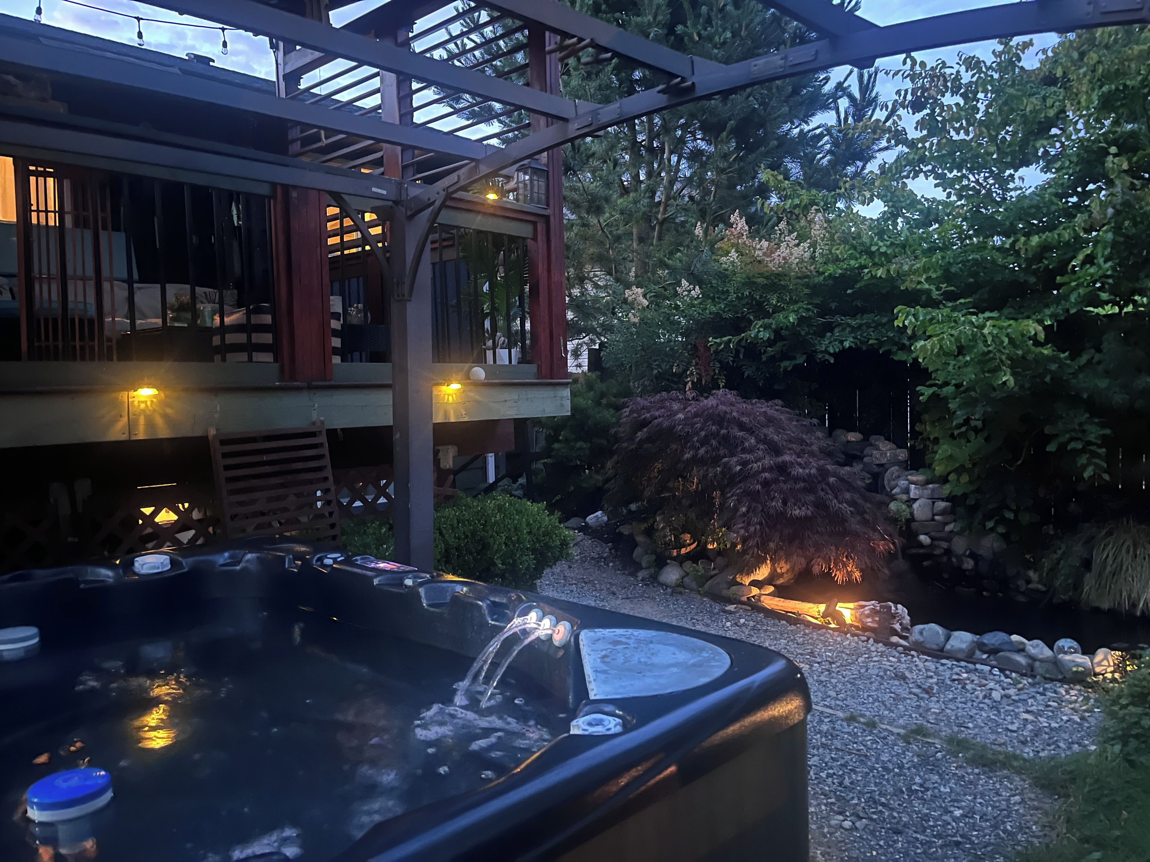 Privat bubbelpool