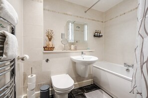 Shower, hair dryer