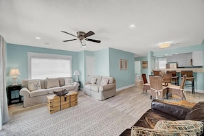 Living area - Costa Vista Townhouse #9 (Miramar Beach)