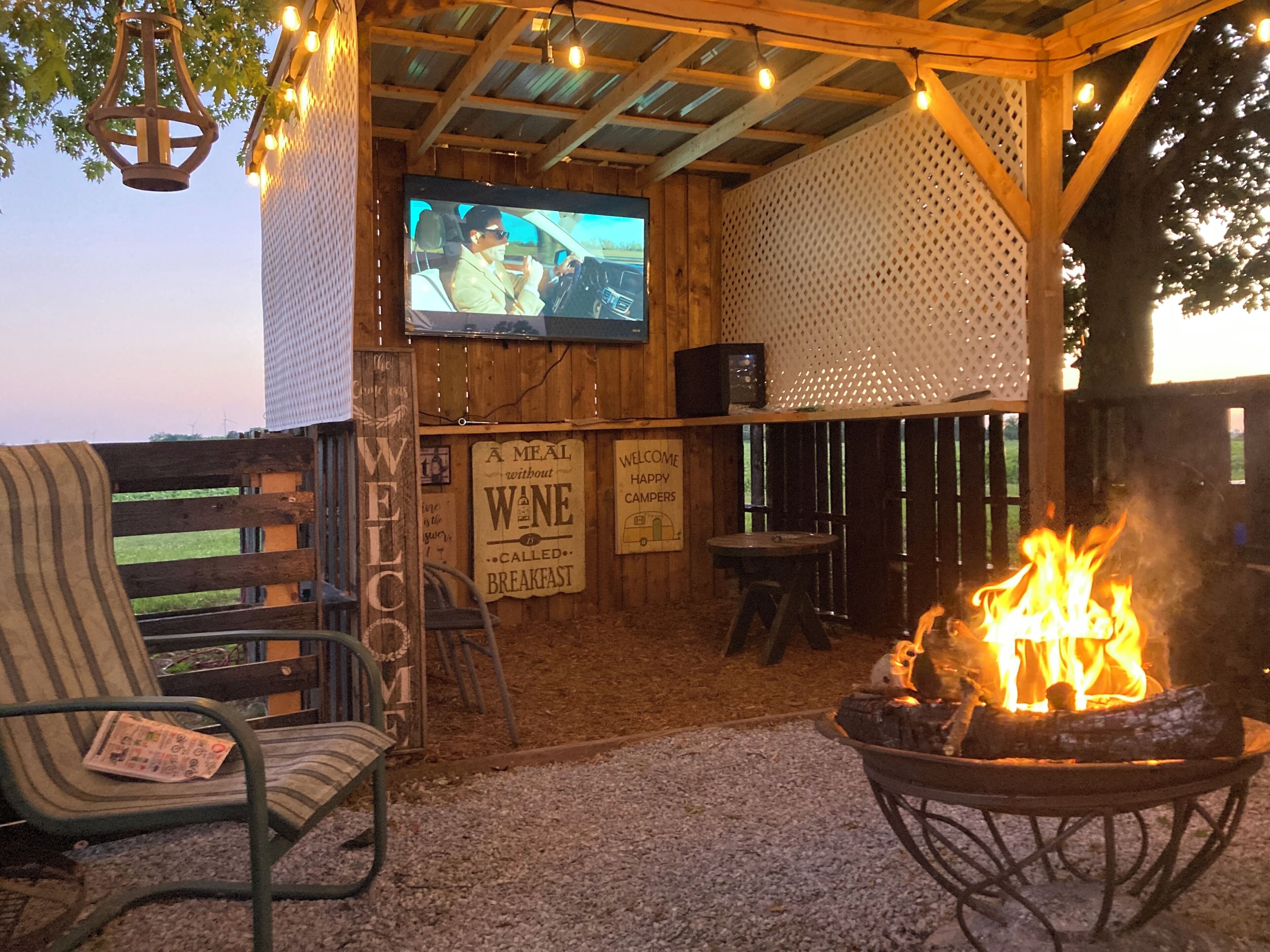 Enceinte de l’hébergement
