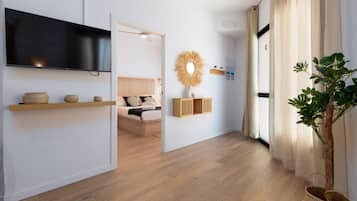 1 slaapkamer, een bureau, een strijkplank/strijkijzer, gratis wifi