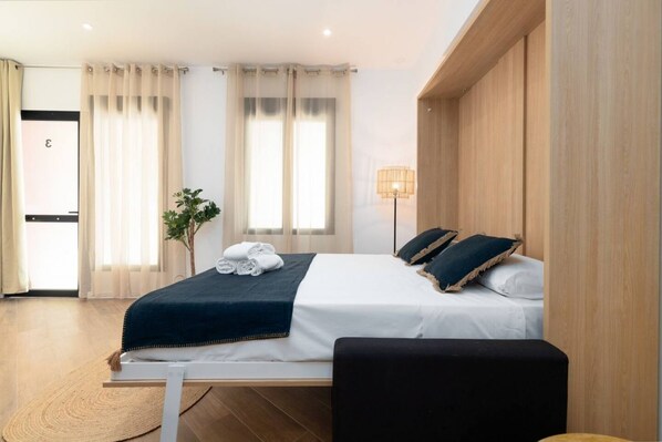 1 Schlafzimmer, kostenloses WLAN, Bettwäsche