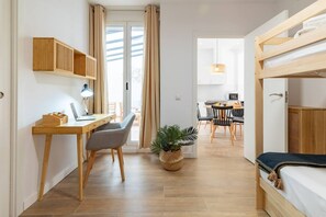 1 bedroom, iron/ironing board, free WiFi, bed sheets