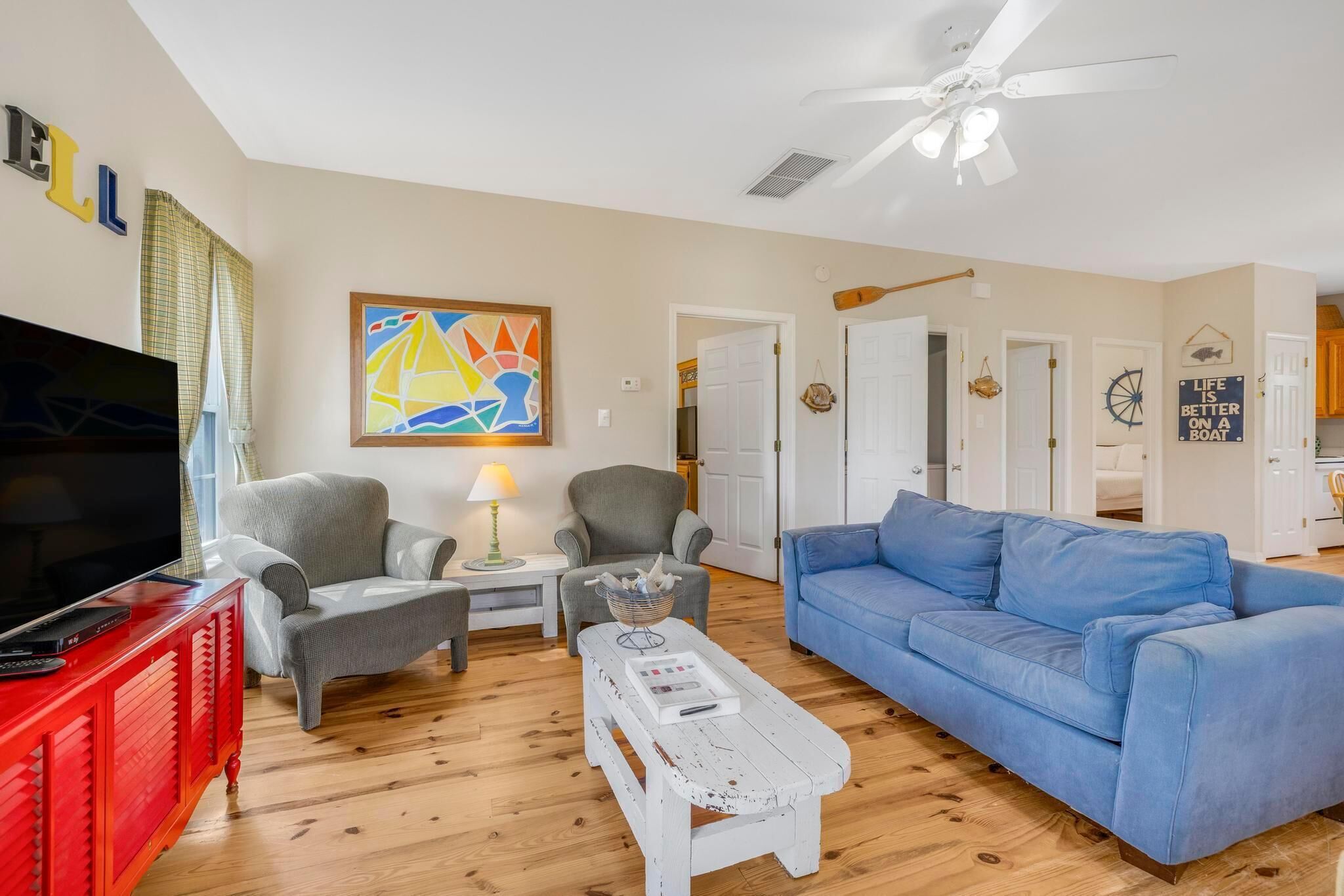 House, Multiple Beds (The Rookery 1302) | Living area